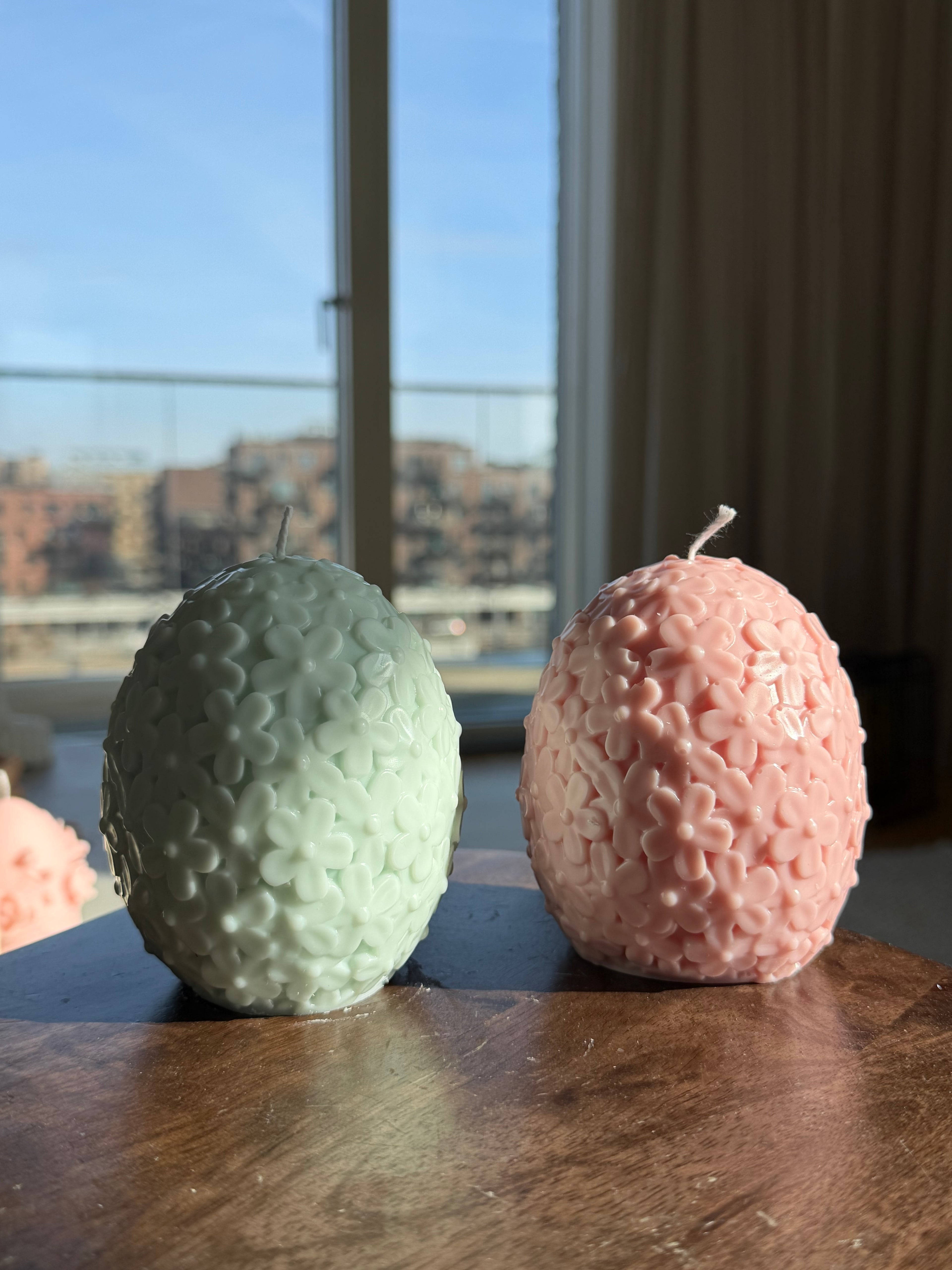 Floral Easter egg