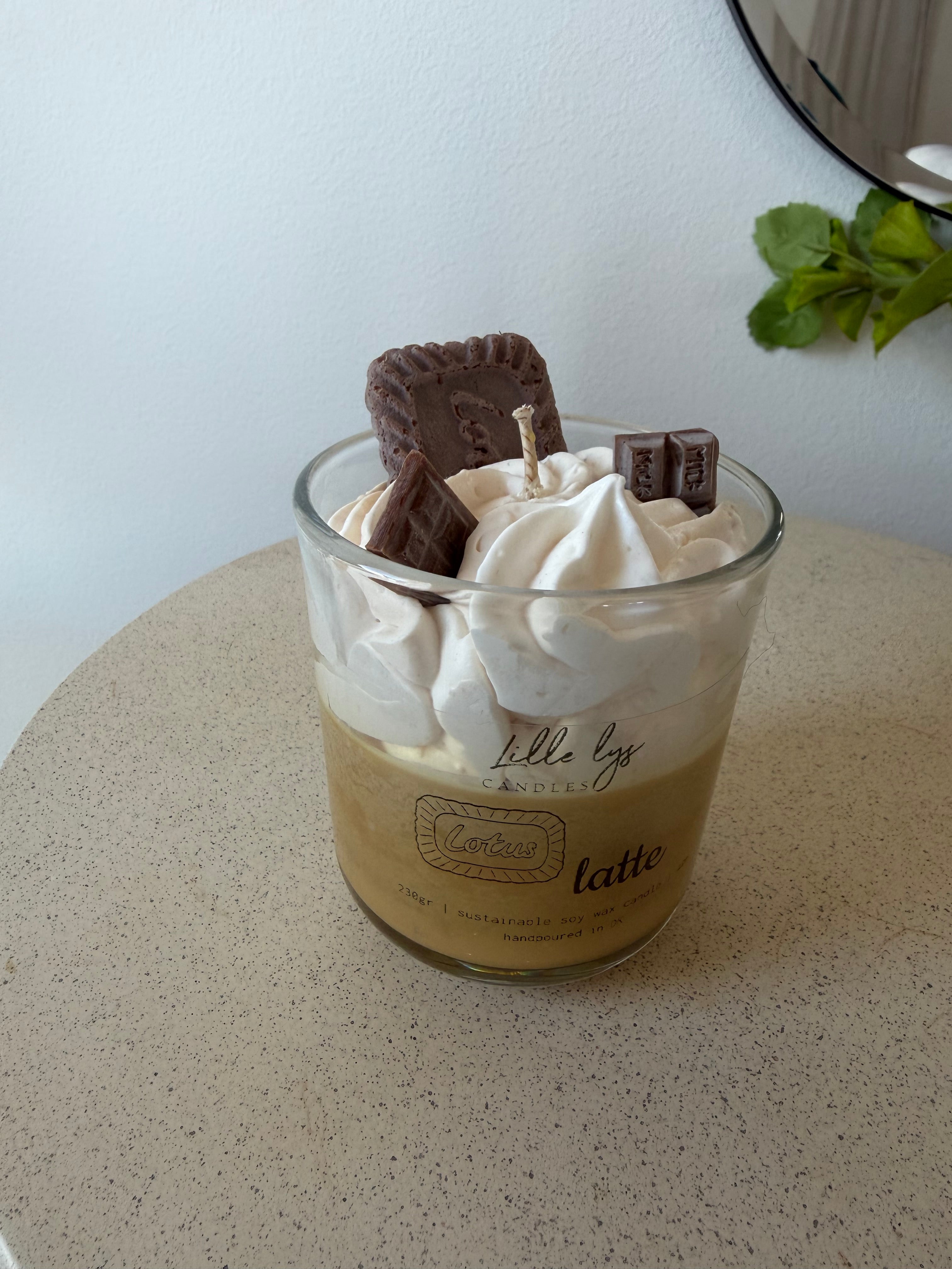 Lotus latte