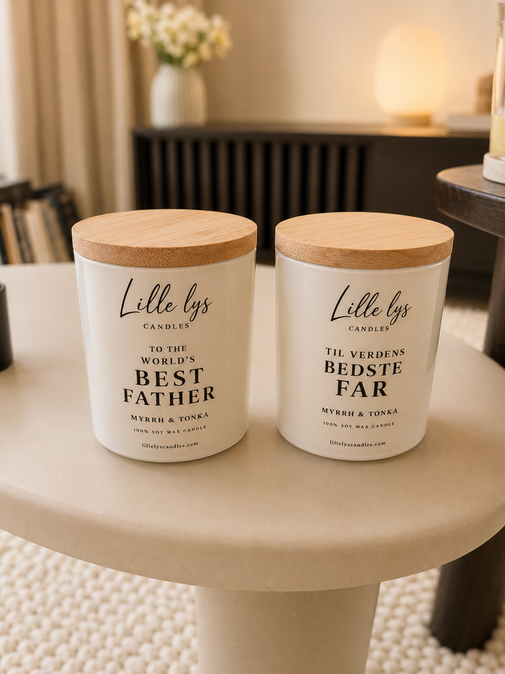 Happy Father’s Day candle